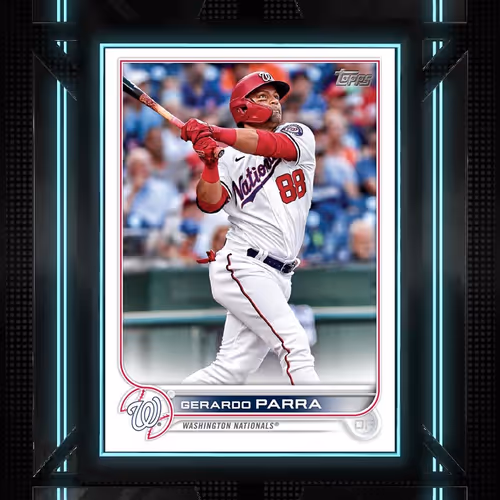 Washington Nationals R Gerardo Parra Base Glitch 2
