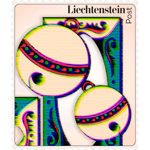 Philately Liechtenstein NFT Jass Cards Bell #115