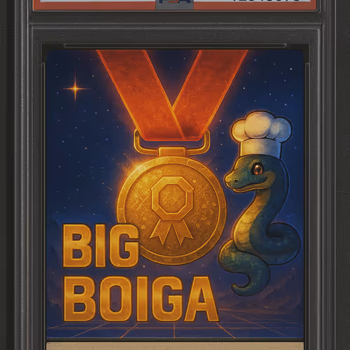 Big Boiga Medal ( Rare )