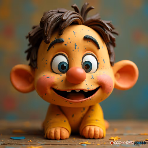 Clay Cartoon Character Avatar#15451