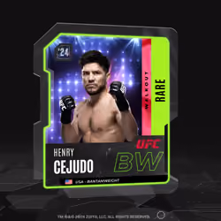 Henry Cejudo: 2024 Walkout Set (RARE)