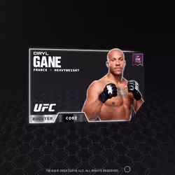 Ciryl Gane: 2023 UFC Booster Set (CORE)