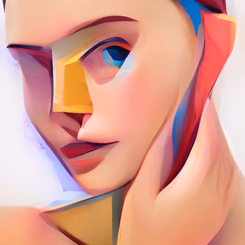 NFT ABSTRACT ART (Meta Faces) 