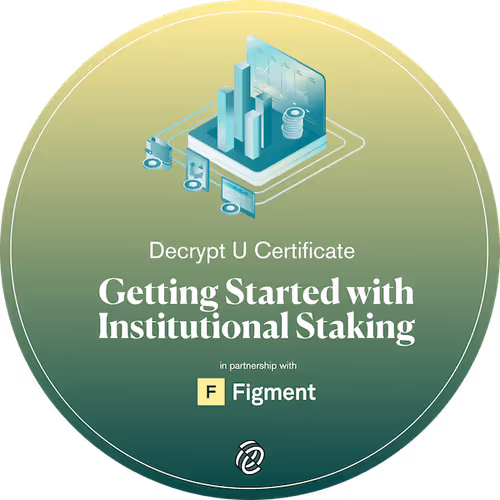 Getting Started with Institutional Staking