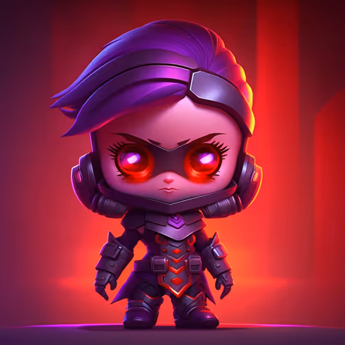 Shadow Rogue Chibi Agent #6 #10/101