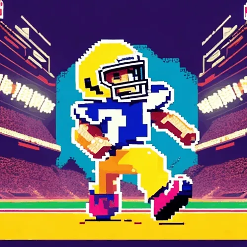 8Bit Football Star