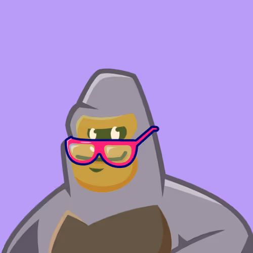 Dark orangutan #5721
