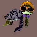 Ocean Project Pixelated Turtles