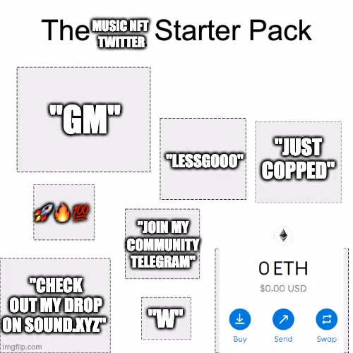 THE MUSIC NFT STARTER PACK