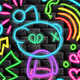 Too much Neon? by Ace x Reddit Collectible Avatars