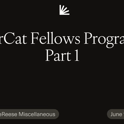 FarCat Fellows Program, Part 1