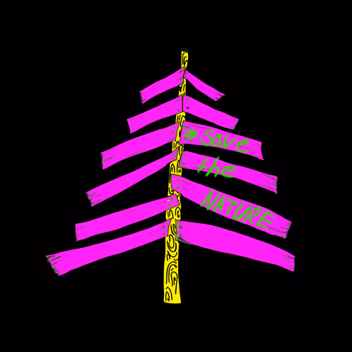 SAVE the NATURE XMAS TREEs
