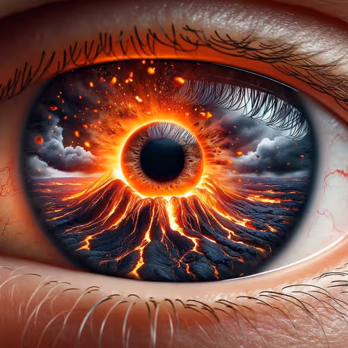 Eyes are the mirror of the soul