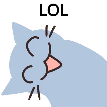 Emoji The Blue Cat