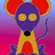 Colorful mice