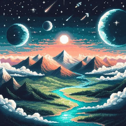 Pixel lands