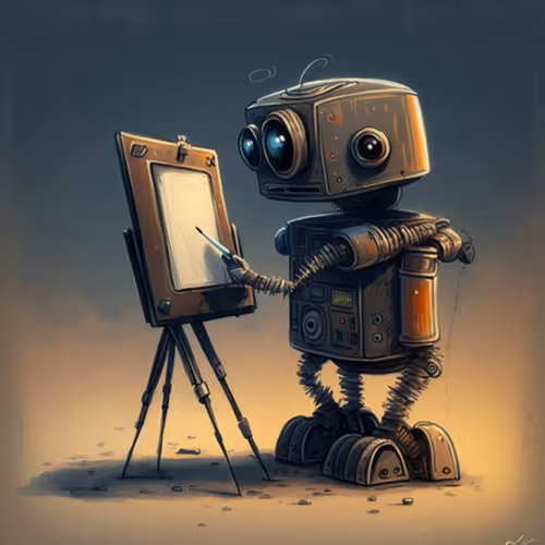 Set of AI generated images