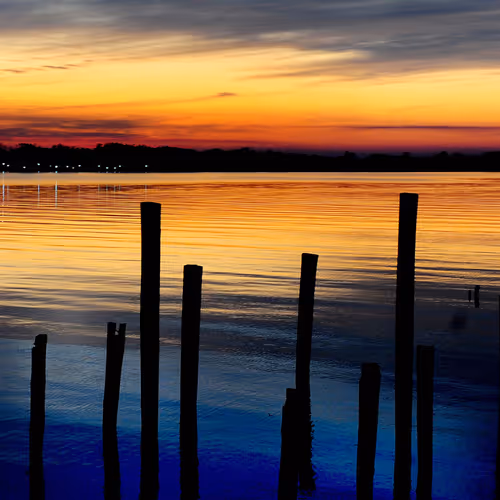 Sunset on a Brazilian River