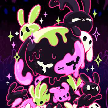 X LIKE RABBITS by salt the wizard x Reddit Collectible Avatars
