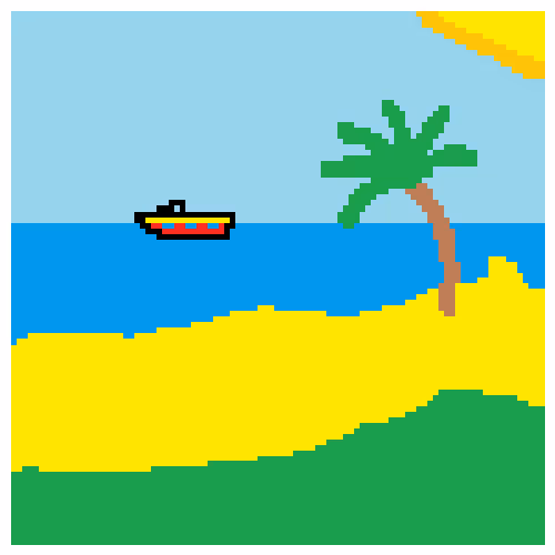 Boats on the ocean