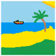 Boats on the ocean