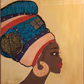 Beautiful Black Woman - Whimsical Art Celebrations Collection