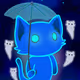 Blue Cat by PippyTheRobot x Reddit Collectible Avatars