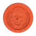 Red Terrazzo SKuLZ Coin