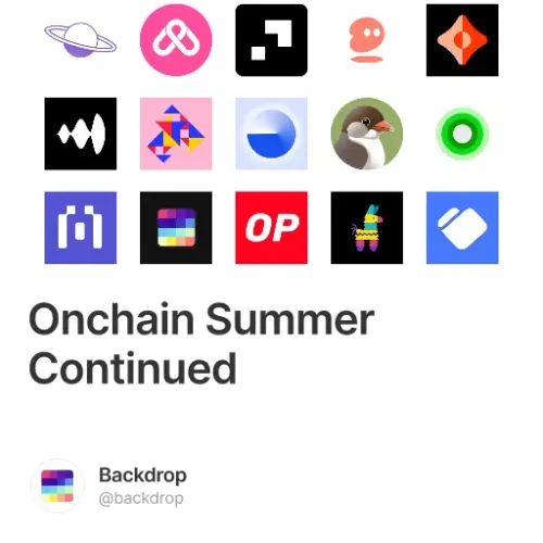 Onchain Summer Continued