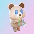 3D Kira Bear