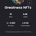 Greatness NFTs Collections