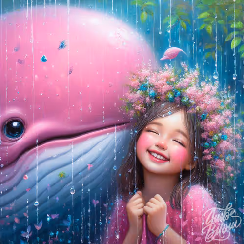pink whale