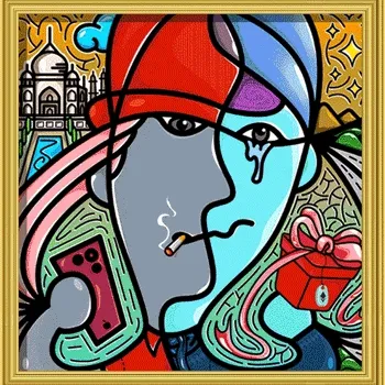 Couple Trouble NFT Arts