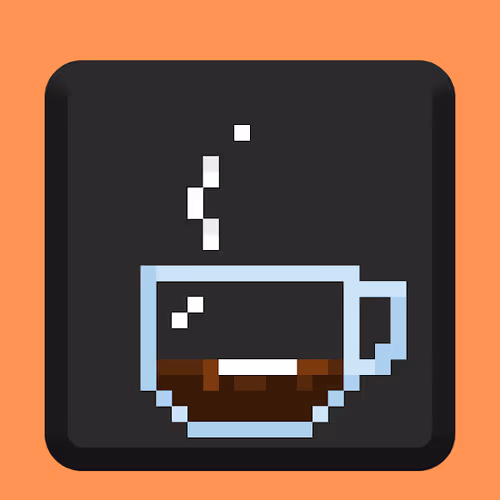 Keyboard coffee button