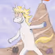 Cartoon Unicorn Tarot
