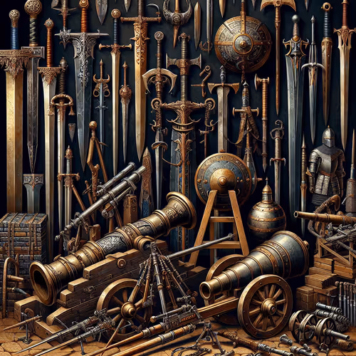 Weapons collection
