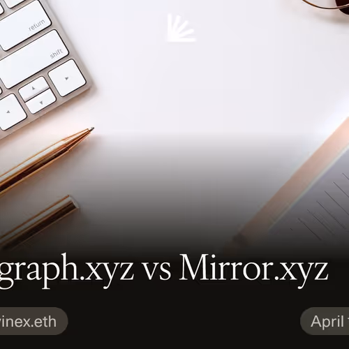 Paragraph.xyz vs Mirror.xyz