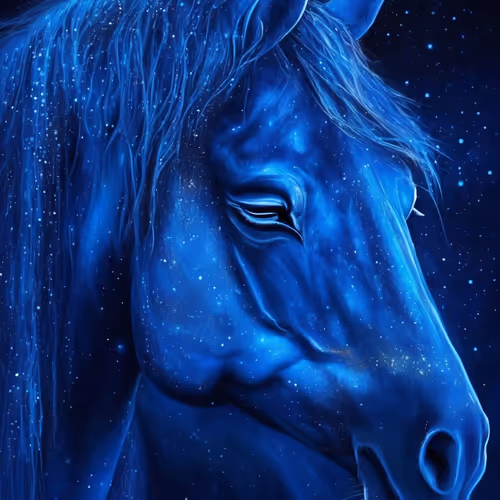 the horse art