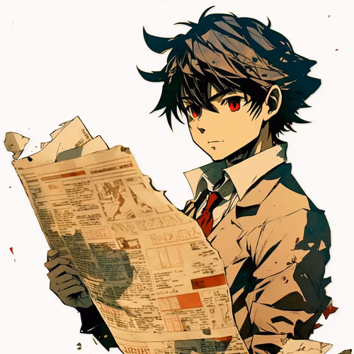 Futuristic Paper Boy