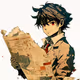 Futuristic Paper Boy