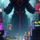LoveCraftian Demon Cyberpunk City