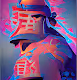 abstract samurai