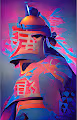 abstract samurai