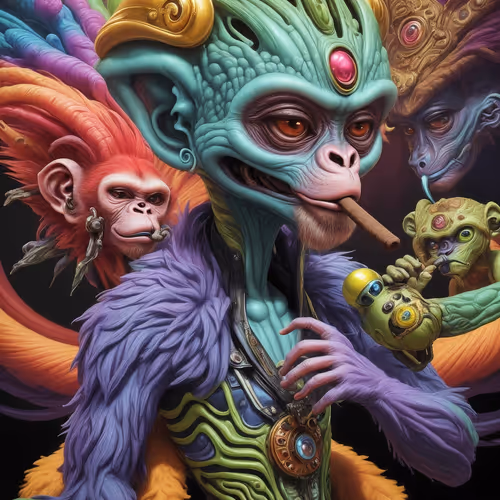 Futuristico Cigars: Alien Monkey's Delight