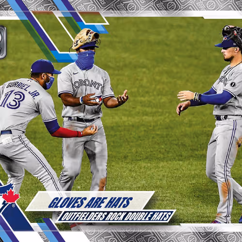 Toronto Blue Jays® Gloves are Hats  Base Motion Platinum 539 Epic