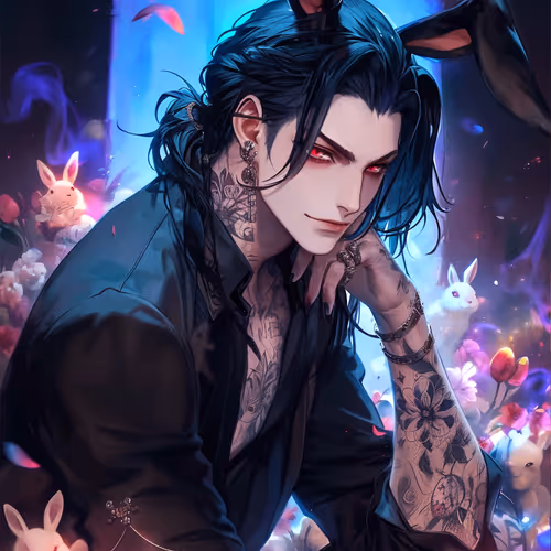 Bunny of a Darker Shade - Unique