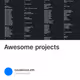 Awesome projects