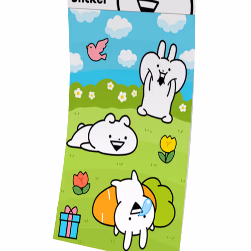 USAGYUUUN! META KAWAII STICKER PAC VOL.2 PACKS