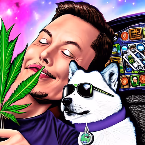 Elon Musk and Shiba Inu Memes Collection