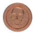 Copper SKuLZ Coin